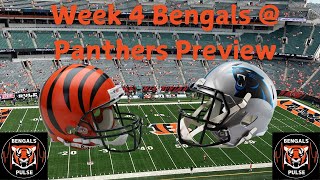 Bengals Pulse Live Week 4 Preview Bengals  Panthers [upl. by Handal]