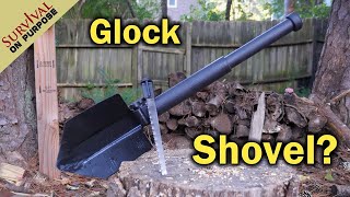 Glock E Tool or Entrenching Tool  Best Folding Shovel [upl. by Lednyk]