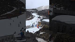 Whakapapa mt ruapehu newzealand mountains newzealandnature travel snow newzealandtourism [upl. by Naresh]