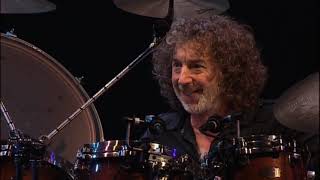 Simon Phillips All his solos in Hiromi Ueharas Move Tour Live in Tokyo 2014 [upl. by Robbi]