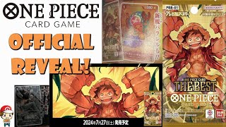 PRB01 Premium Collection Officially Revealed 1st Card Reveals BIG One Piece TCG News [upl. by Earlie]