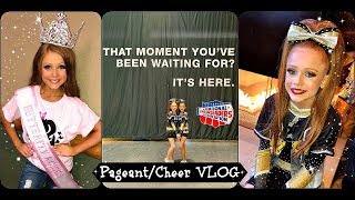 GLITZ PAGEANT  NCA VLOG  One Busy Weekend [upl. by Ramhaj216]