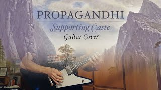 GG Guitar Cover PROPAGANDHI  Supporting Caste [upl. by Ellebana]