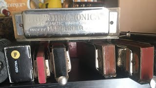 The “CHROMONICA” chromatic harmonica made by M Hohner Germany 🇩🇪 [upl. by Adlesirc]