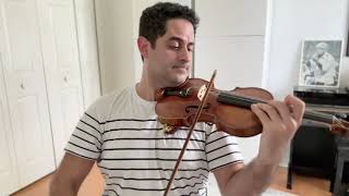 Edward Elgar  Salut damour  Arnaud Sussmann plays a 1731 Stradivarius violin [upl. by Nathaniel327]