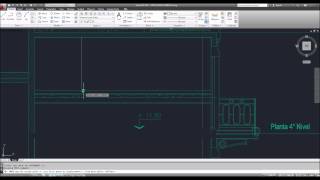 AutoCAD 2013 Tutorial Basico Starter 36  Mover objetos con osnap from HD [upl. by Antonina]