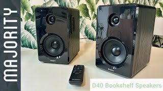 MAJORITY D40 Bluetooth Bookshelf Speakers  The Ultimate Audio Experience [upl. by Sidney]