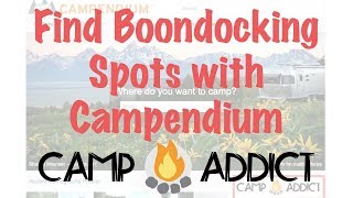 Use Campendium to Find Boondocking Sites [upl. by Fidellia397]