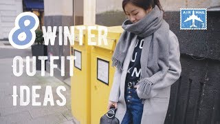 8 Winter Outfit Ideas 冬季外套穿搭合集  Maje  Acne [upl. by Undine]