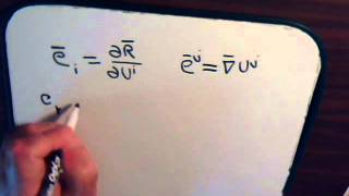 Topics In Tensor Analysis Video 11 Finding Contravariant amp Covariant Components [upl. by Annaerdna727]