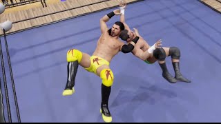 James Gibson vs Frankie Kazarian PWG 2005 WWE 2K23 SIM [upl. by Pike664]