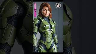 Female halo master chief tribute vol7 VIDEO SLIDESHOW shorts [upl. by Mayda]