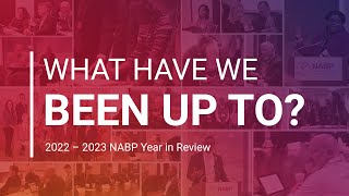 NABP Year in Review  20222023 [upl. by Nimra861]