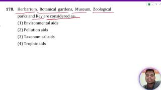 Herbarium Botanical gardens Museum Zoological parks and Key are considered as 1 Trophic aids [upl. by Jeffrey278]