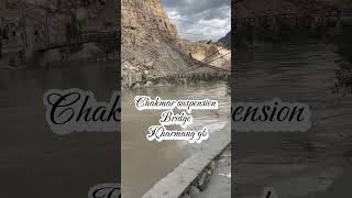 Majestic Views from Chakmar Suspension Bridge  Kharmang GilgitBaltistanquotmahmoodgillani short [upl. by Martino]