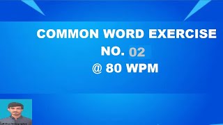 700 Common Words Dictation  Exercise No02  80 WPM Shorthand Dictation Muhammad Riaz Stenographer [upl. by Sukramal863]