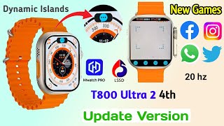 T800 Ultra 2 Smartwatch Update Version  Watch 9 Ultra Smartwatch [upl. by Virgilia]