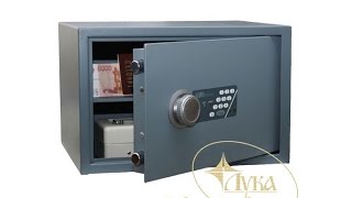 Мебельный сейф NTL 24E Safetronics Словакия [upl. by Acirretahs]