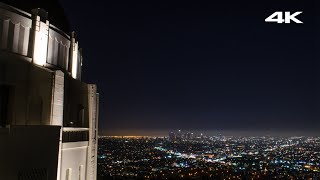 Griffith Observatory Night Walking Tour · 4K HDR [upl. by Millda]