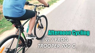 Cycle Riding in one Afternoon  91 Trooper 700C  Btwin Riverside 120  June 2021 [upl. by Ioab]