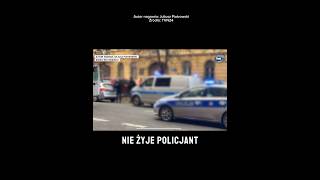 Policjant zastrzelony w Warszawie [upl. by Ress]