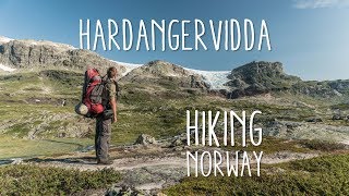 Solo hiking Hardangervidda Norway [upl. by Botzow]