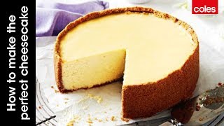 The Perfect Baked New York Cheesecake [upl. by Marola]