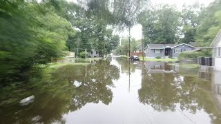 Flooding in Savannahs Tremont Park area [upl. by Cini]