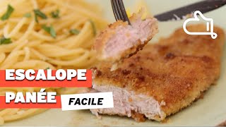 Des Escalopes de poulet panées  On adore [upl. by Jolyn195]