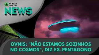 Ao vivo  OVNIs quotnão estamos sozinhos no cosmosquot diz exPentágono  13112024  OlharDigital [upl. by Isnan]