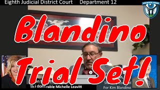 Kim Blandino 6 Trial Setting [upl. by Yelkrab]