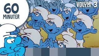 60 minuter av Smurfarna • Volym 3 • Smurfarna [upl. by Attenrad]