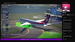 Bart6456 Air traffic controller Tokyo Live stream [upl. by Leiba]