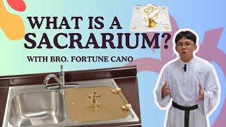 SACRARIUM  LITURGICAL FORMATION  BRO FORTUNE CANO  HOW TO WASH SACRED VESSELS AND LINENS [upl. by Mailli907]