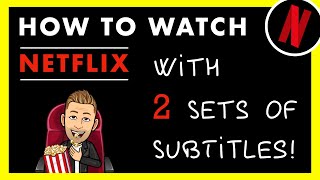 How to download subtitles on Netflix with chrome extension [upl. by Arvad]