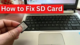 How to Fix SD Card Not Detected  Not Showing Up  Not Recognized in Windows 10117 [upl. by Iand]