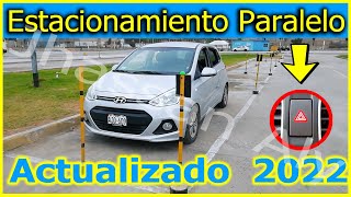 Estacionamiento en Paralelo A1 🚘 examen de manejo touring ✅ [upl. by Oile998]