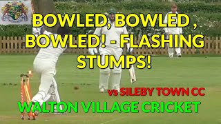 T20 Midweek Smash  FLASHING STUMPS as everyone gets BOWLED  WALTON VILLAGE CRICKET [upl. by Endo651]