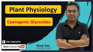 Cyanogenic Glycosides  Secondary Metabolites  CSIR NET  Nilesh Soni [upl. by Eveneg]