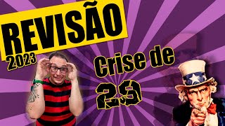 REVISÃO DE CRISE DE 1929 PARA O ENEM 2023 [upl. by Kutzer899]