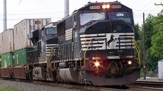 Conrail SD60M RS3L Horn Show at Bedford [upl. by Romy]