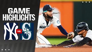 Yankees vs Mariners Game Highlights 91824  MLB Highlights [upl. by Annaiuq]