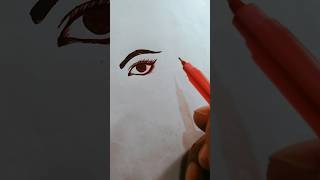 How to draw an eye easy to step by stepdrawing eyedrawing short 1million eyesketch [upl. by Hermine298]