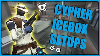 ICEBOX CYPHER SETUPS Valorant Advanced Cypher Guide for Icebox [upl. by Russom849]