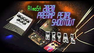 Preamp Shootout DIEZEL VH4TIGHTMETAL PROREVV G4SampK VHD  METAL  2019 [upl. by Sabas]