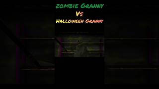 Zombie Granny vs Halloween Granny shorts youtubeshorts karangamerz [upl. by Kirst]