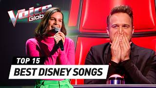 BEST DISNEY Performances on The Voice EVER [upl. by Resa560]