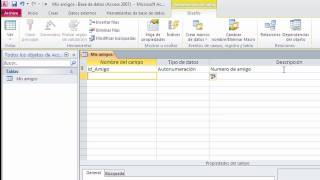 Crear abrir y cerrar una base de datos en Access1 [upl. by Alvina]