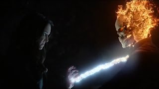 Ghost Rider Phil Coulson vs AidaMarvels Agents of Shield S4E22 [upl. by Shanon]