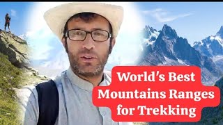 world best mountains ranges for trekking in Pakistan [upl. by Ettenan]